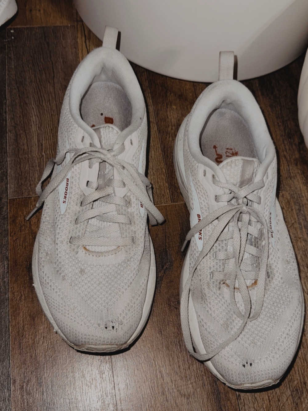 Brooks Women's Running Shoes - Light Beige/Gray - Picture 3 of 5